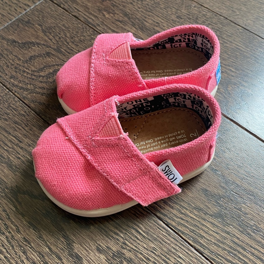 Tom’s Baby Tiny Alpargata Canvas Pink (2)
